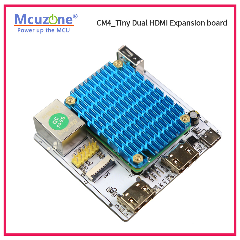 RPi CM4_Tiny Expansion board,  - огляд і ціна Raspberry Pi Compute Module 4 Dual Camera Board